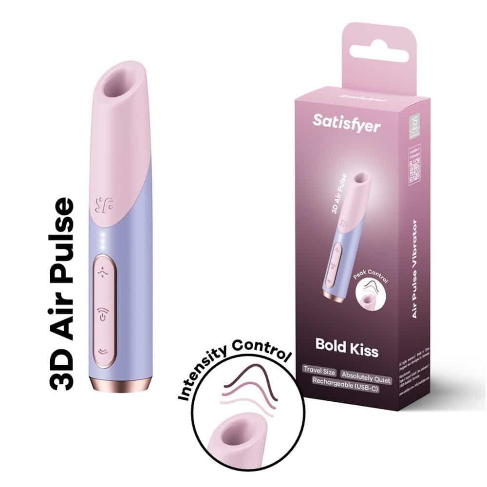 Satisfyer Bold Kiss Clitoral Stimulator Κύρια εικόνα προϊόντος