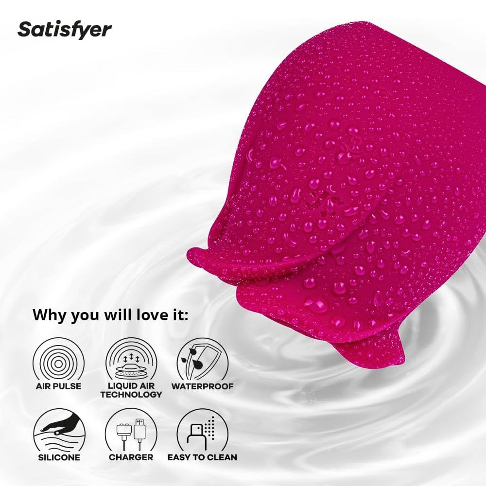 Satisfyer Pro 2 Classic Blossom Rose Stimulator - image 7