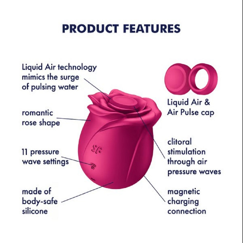 Satisfyer Pro 2 Classic Blossom Rose Stimulator - image 4