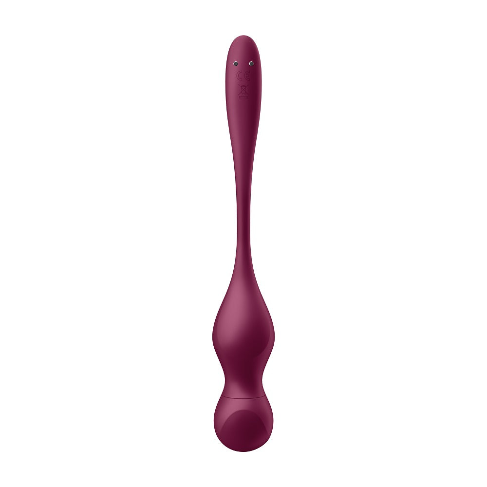 Satisfyer Love Birds Vary Connect App Kegel Balls RED - image 5