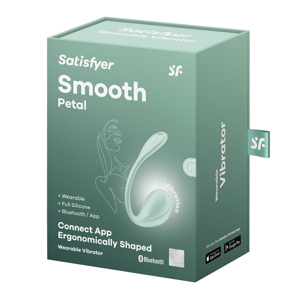 Satisfyer Smooth Petal Connect App Wearable Vibrator MINT Κύρια εικόνα προϊόντος