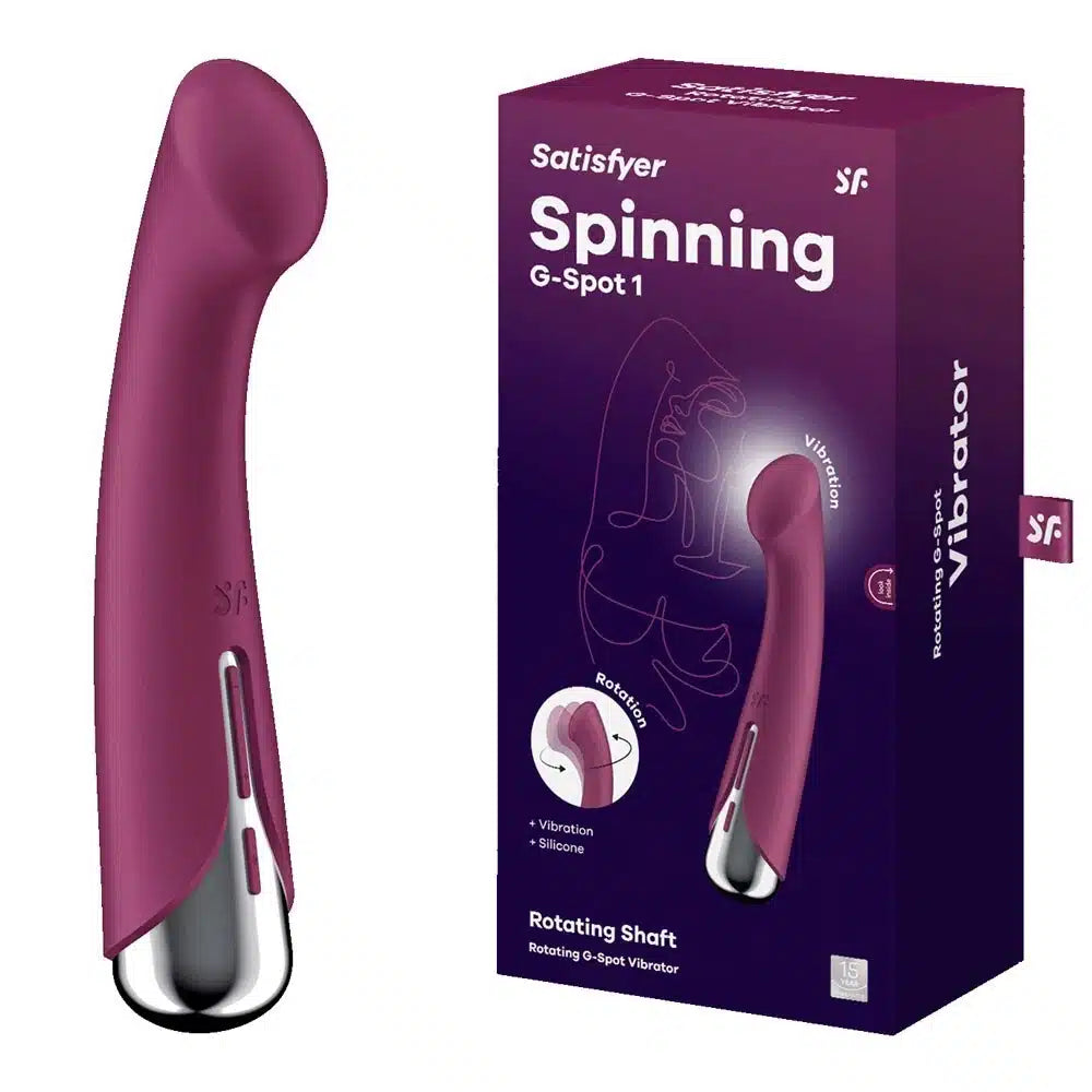 Satisfyer Spinning G-Spot 1 Vibrator RED