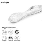 Satisfyer Dazzling Crystal 1 Glass Dildo CLEAR - image 3