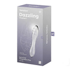 Satisfyer Dazzling Crystal 1 Glass Dildo CLEAR - image 9