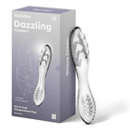 Satisfyer Dazzling Crystal 1 Glass Dildo CLEAR