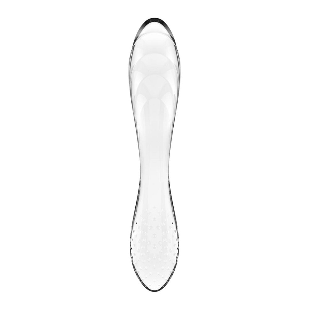 Satisfyer Dazzling Crystal 1 Glass Dildo CLEAR - image 8