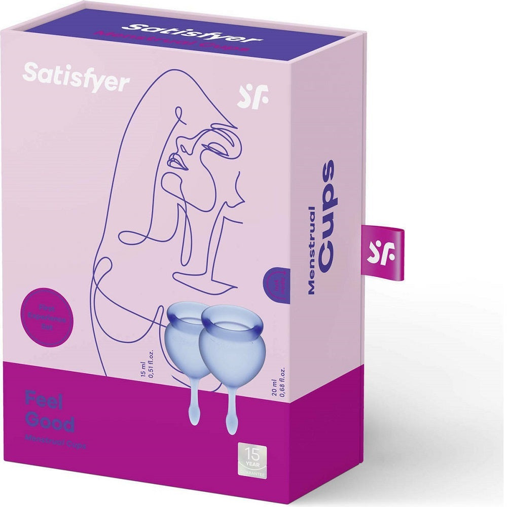 Satisfyer Feel Good Menstrual Cup DARK BLUE - image 7