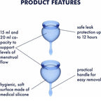 Satisfyer Feel Good Menstrual Cup DARK BLUE - image 3