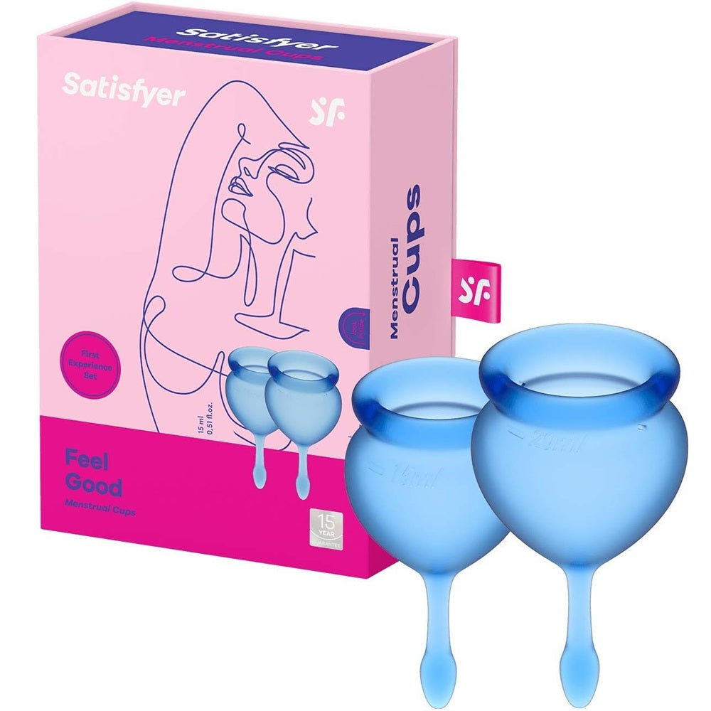 Satisfyer Feel Good Menstrual Cup DARK BLUE