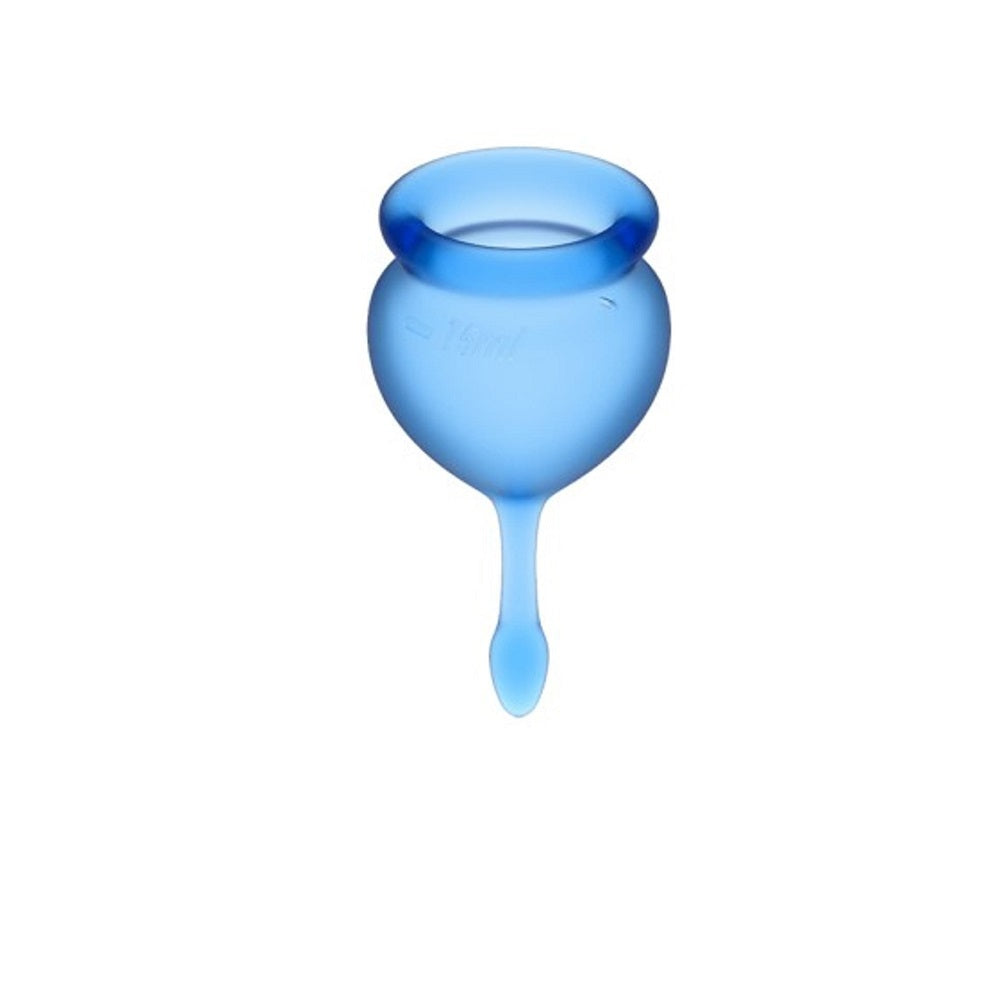 Satisfyer Feel Good Menstrual Cup DARK BLUE - image 5