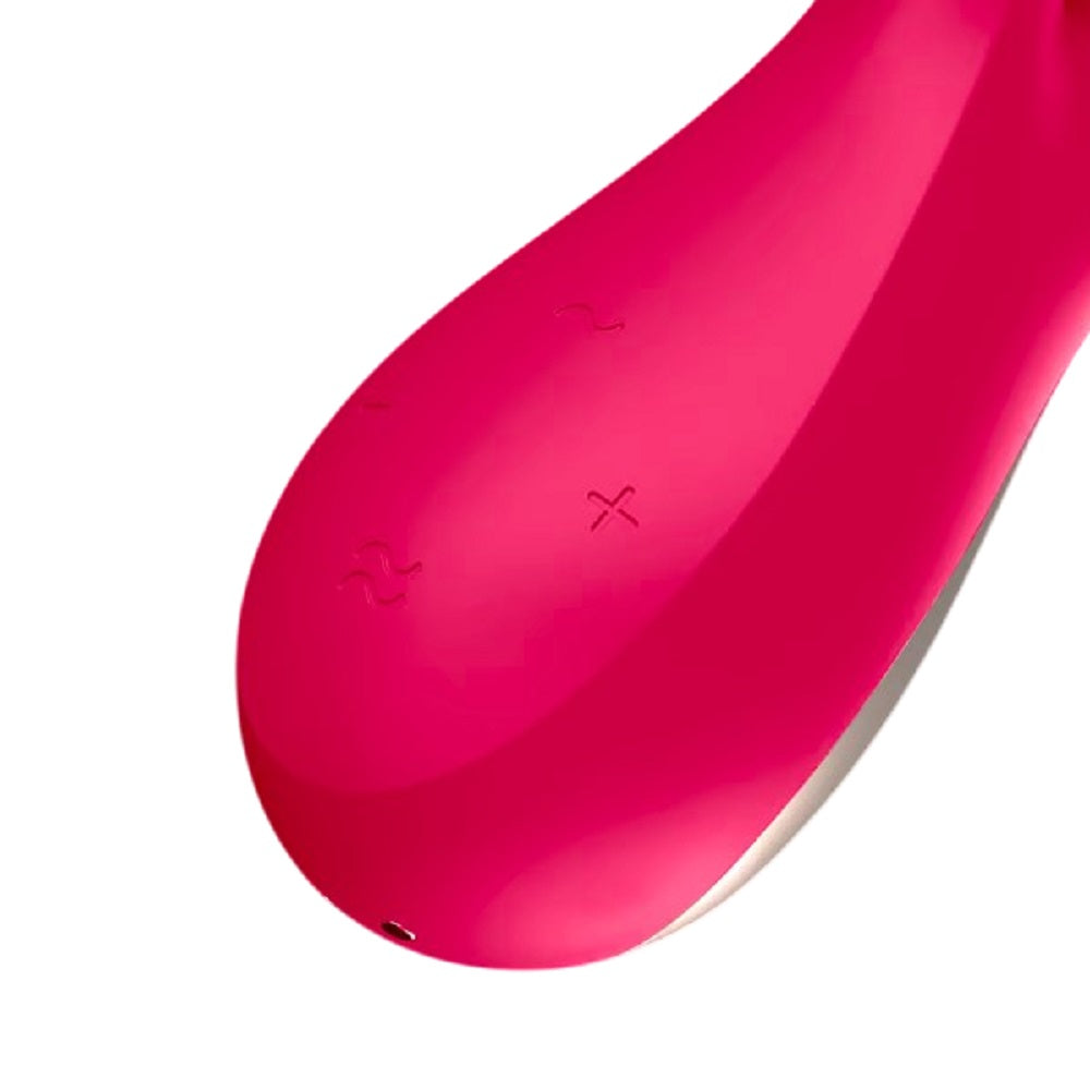 Satisfyer Mono Flex Connect App Rabbit Vibrator RED - image 4