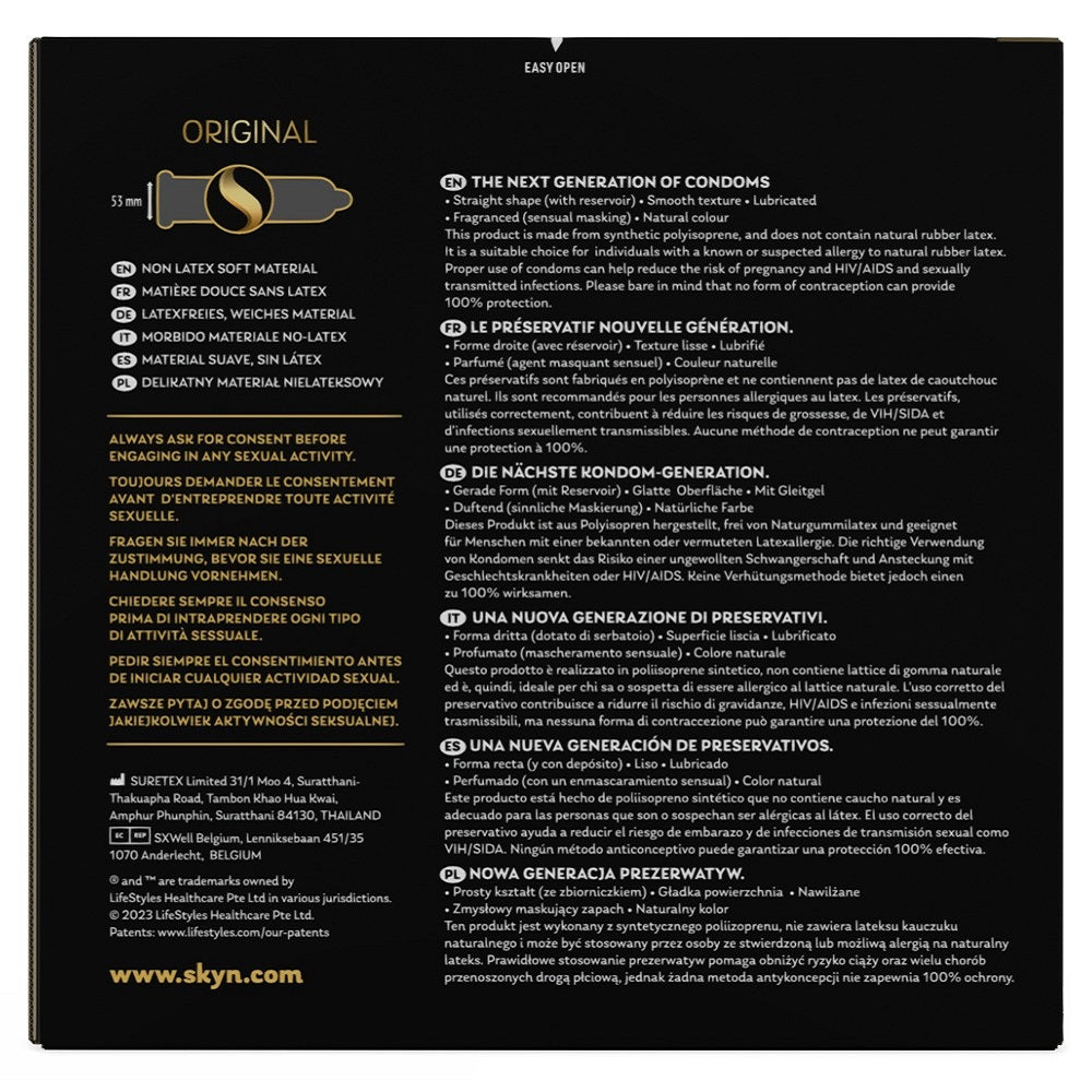 Skyn Condoms Original pack of 40