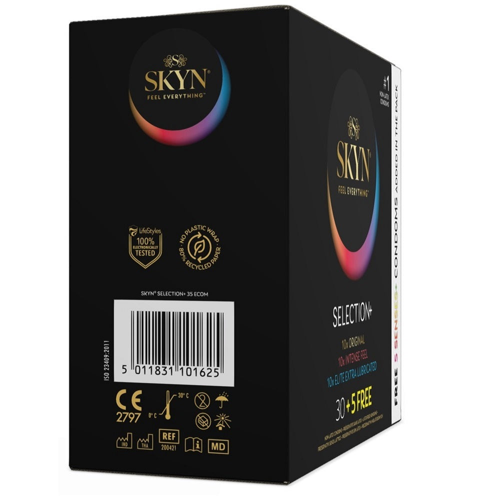Skyn Condoms Selection Plus pack of 35