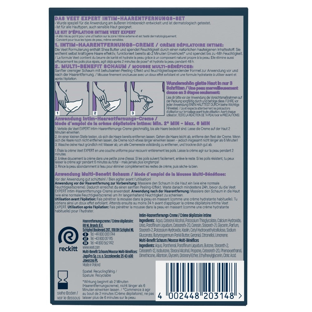 Veet XPERT Intimate Hair Removal Set - image 8
