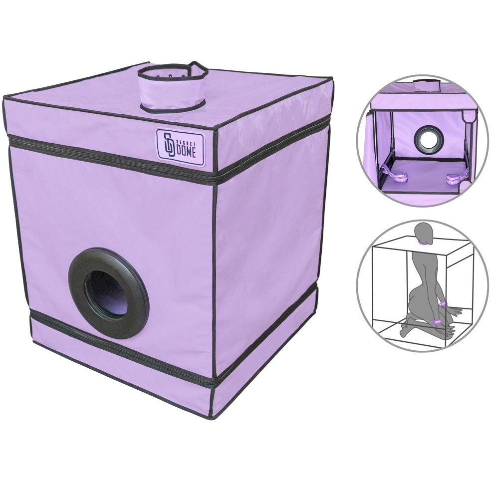 Secret Dome Bukkake Closed BDSM Box Purple Κύρια εικόνα προϊόντος