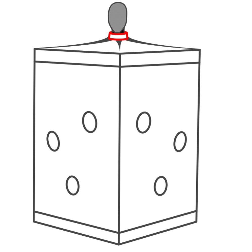 Secret Dome Scandale Closed BDSM Box Black and Red