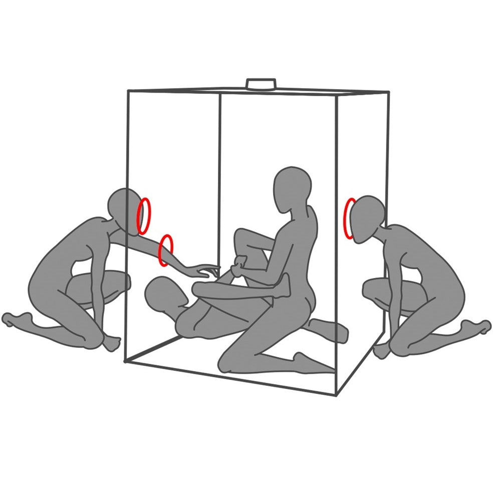 Secret Dome Scandale Closed BDSM Box Black and Red - image 9