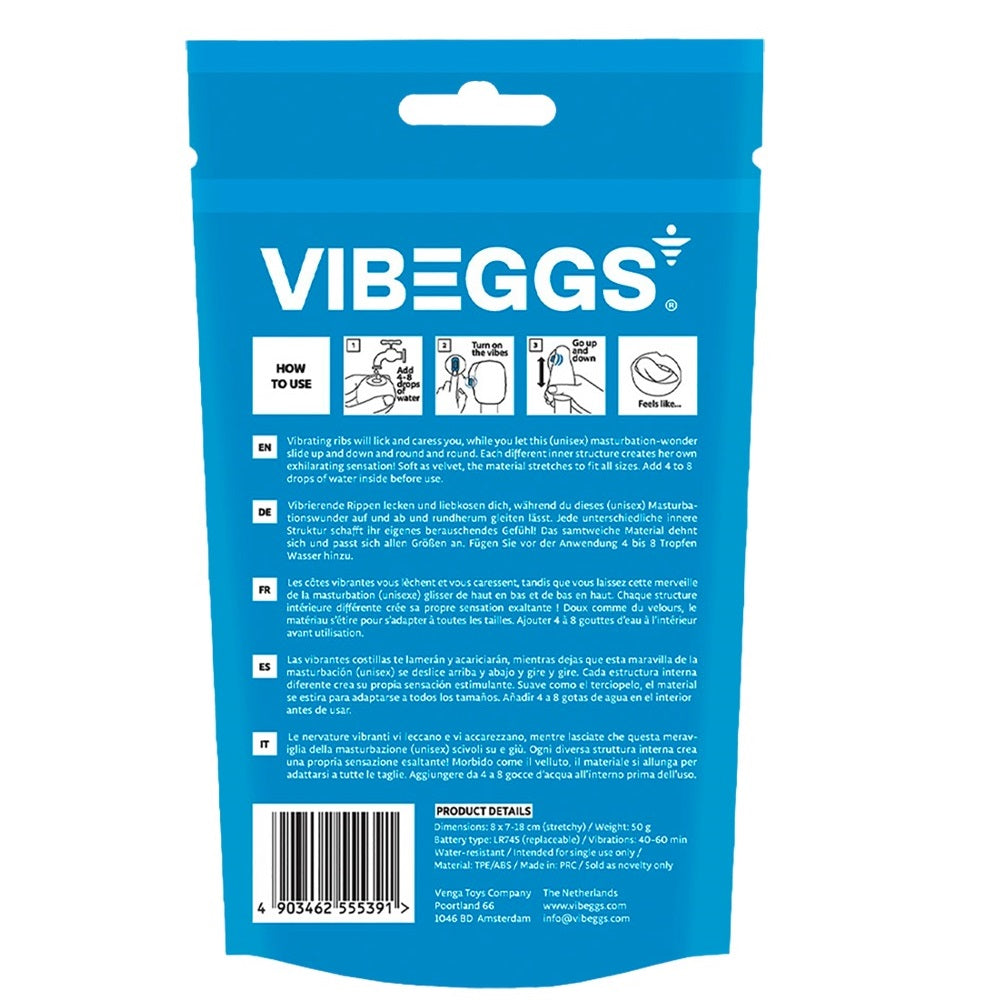 Vibeggs Candy Curves Unisex Vibrating Masturbation Sleeve - image 9