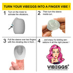 Vibeggs Naughty Nubs Unisex Vibrating Masturbation Sleeve