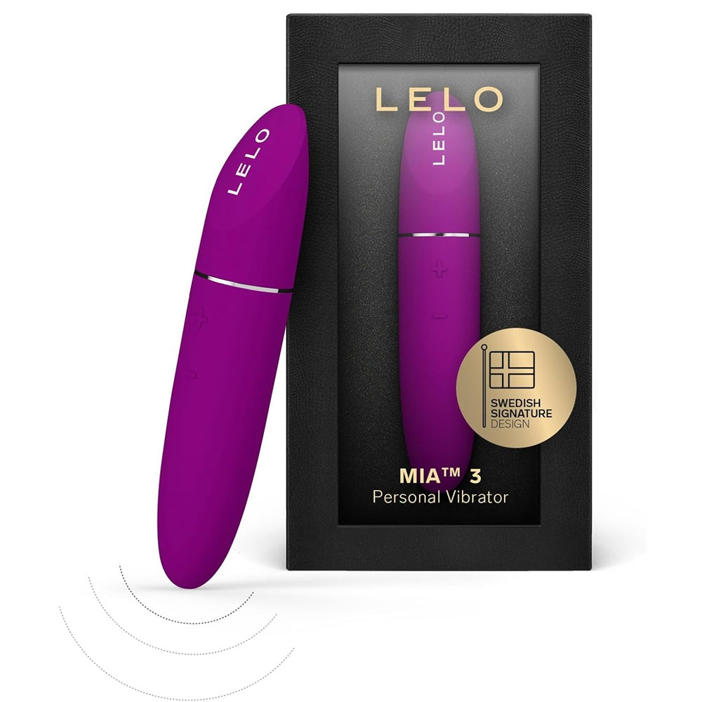 Lelo Mia 3 Lipstick Vibrator Deep Rose Κύρια εικόνα προϊόντος