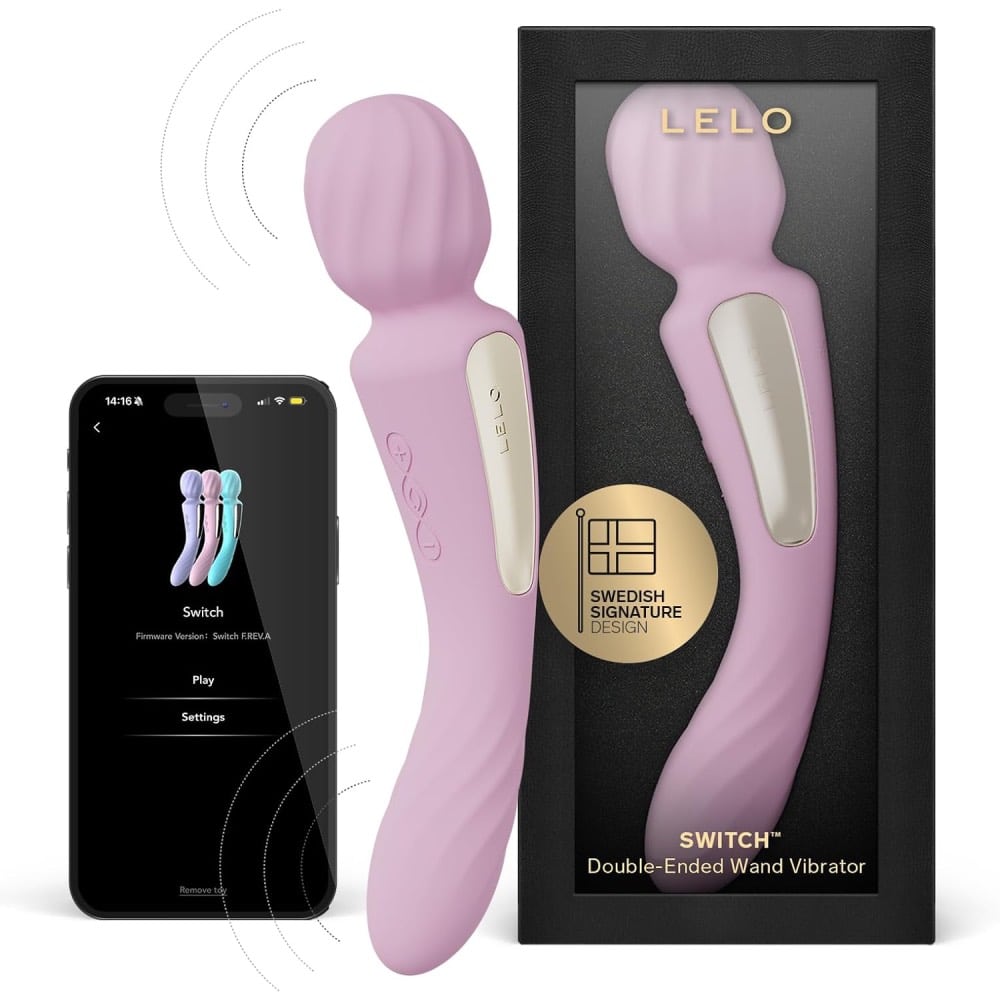 Lelo Switch Double Ended Wand Massager Pink Κύρια εικόνα προϊόντος