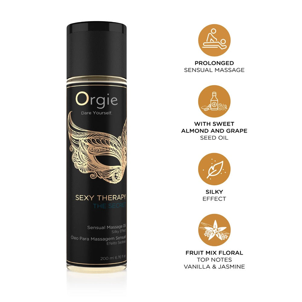 Orgie Sexy Therapy The Secret Massage Oil 200 ml - image 2