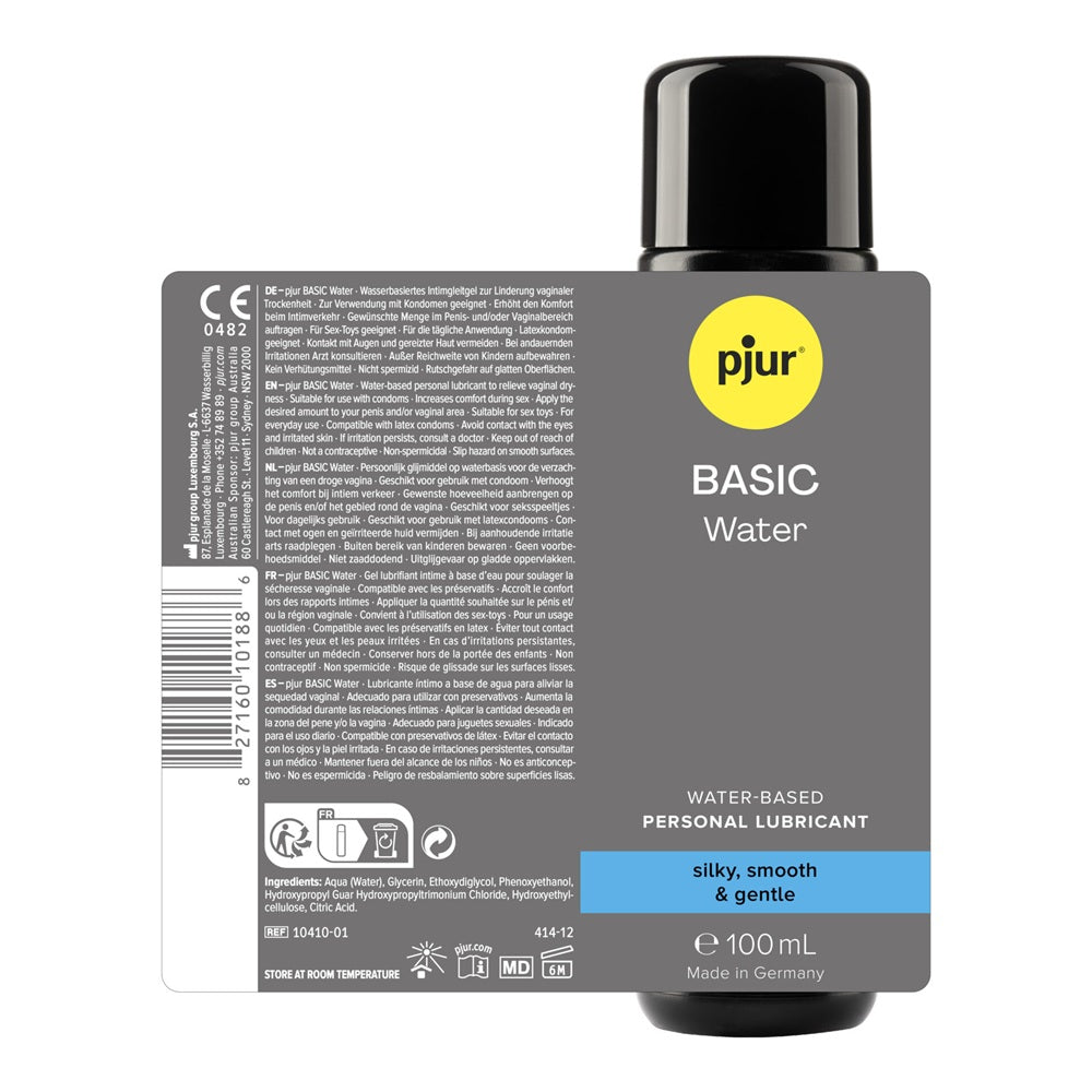 Pjur Water Basic Water Based Lube 100 ml Δευτερεύουσα εικόνα προϊόντος
