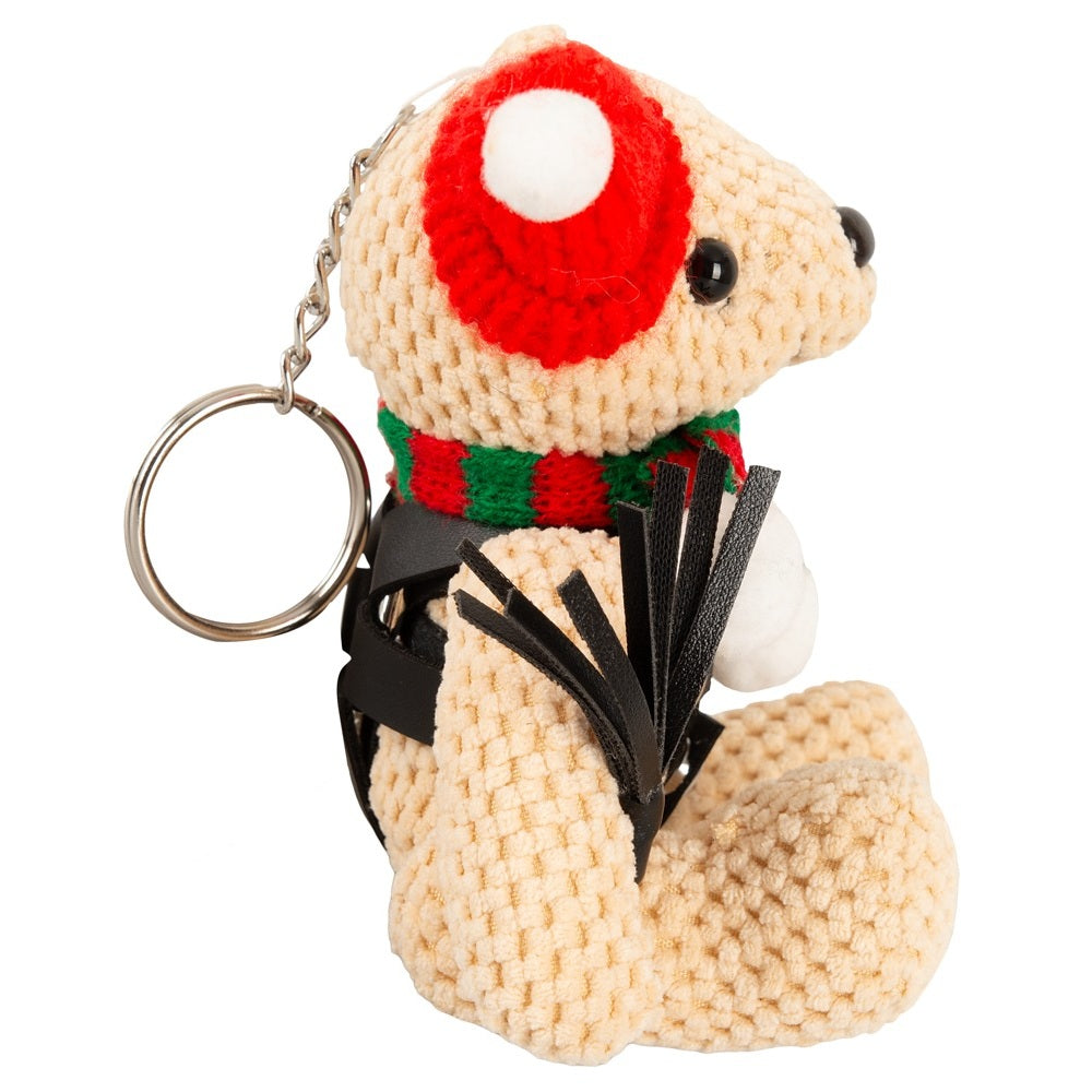 Small SM teddy in a crocheted look - Winter Edition - image 4