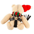 Small SM teddy in a crocheted look - Winter Edition - image 5