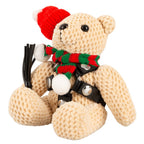 Small SM teddy in a crocheted look - Winter Edition - image 7