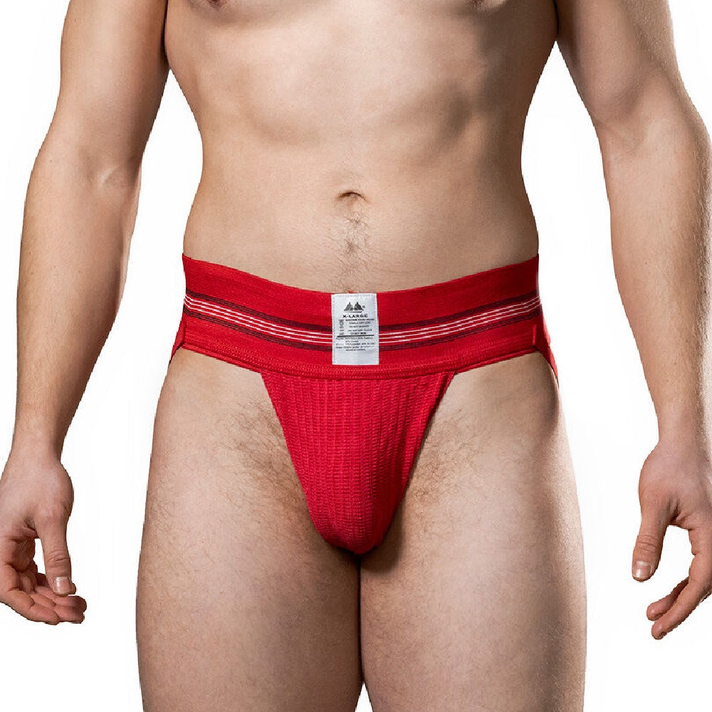 MM Original Edition Jockstrap 3inch Red Δευτερεύουσα εικόνα προϊόντος