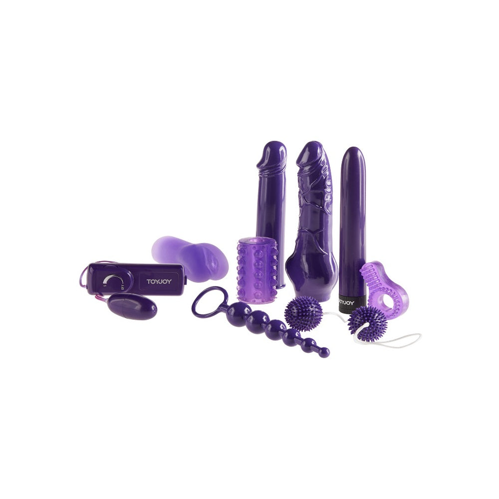 Toy Joy Complete 9 pcs Mega Purple Sex Toy Kit Δευτερεύουσα εικόνα προϊόντος