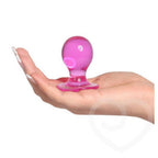 Orbite Pleasures Medium Jelly Butt Plug BLACK