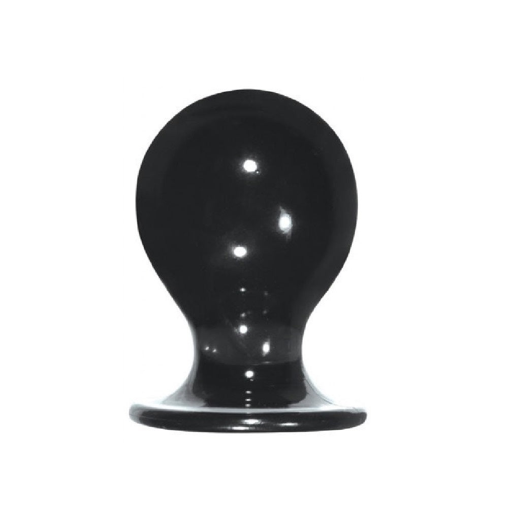 Orbite Pleasures Medium Jelly Butt Plug BLACK