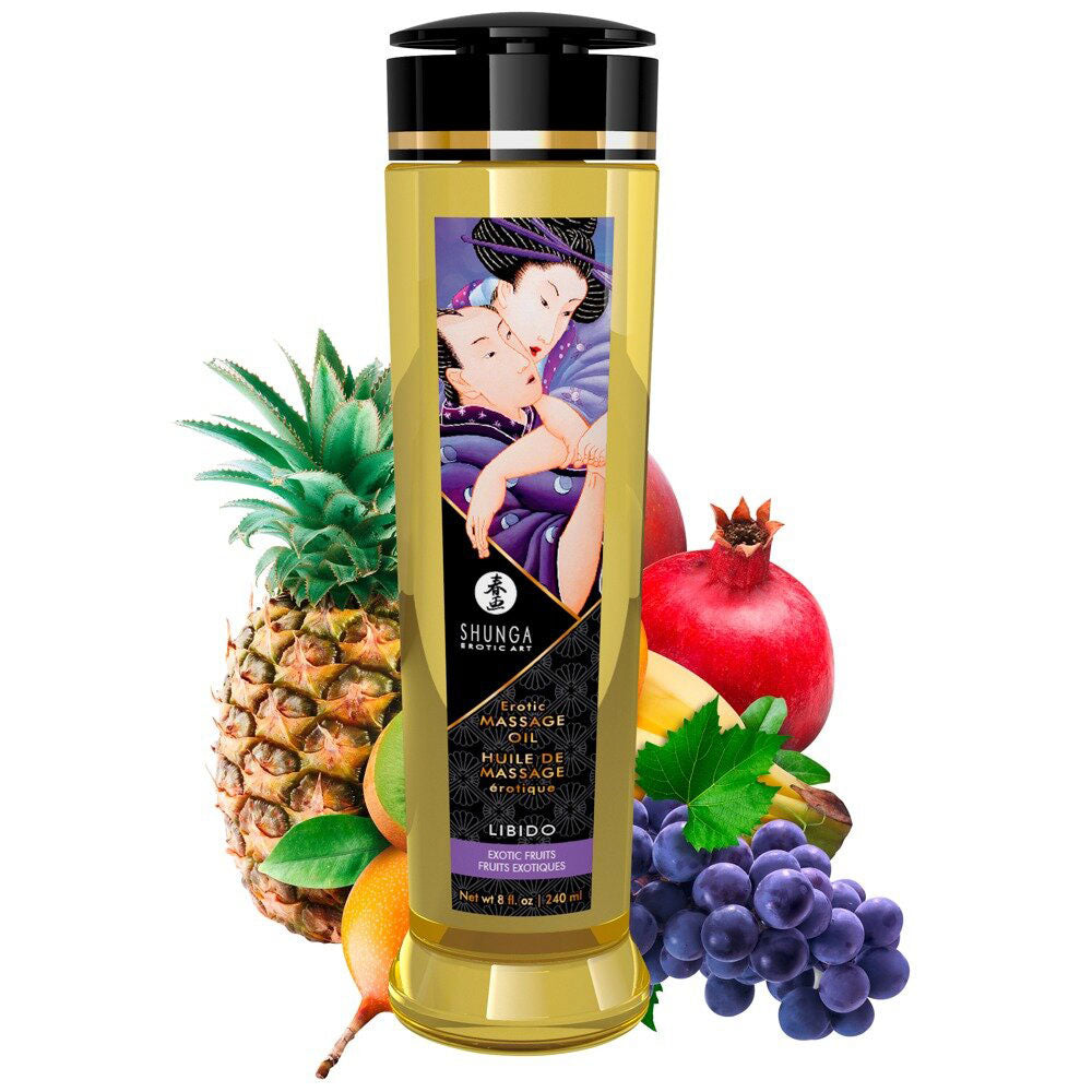 Shunga Libido Exotic Fruits Massage Oil 240ml