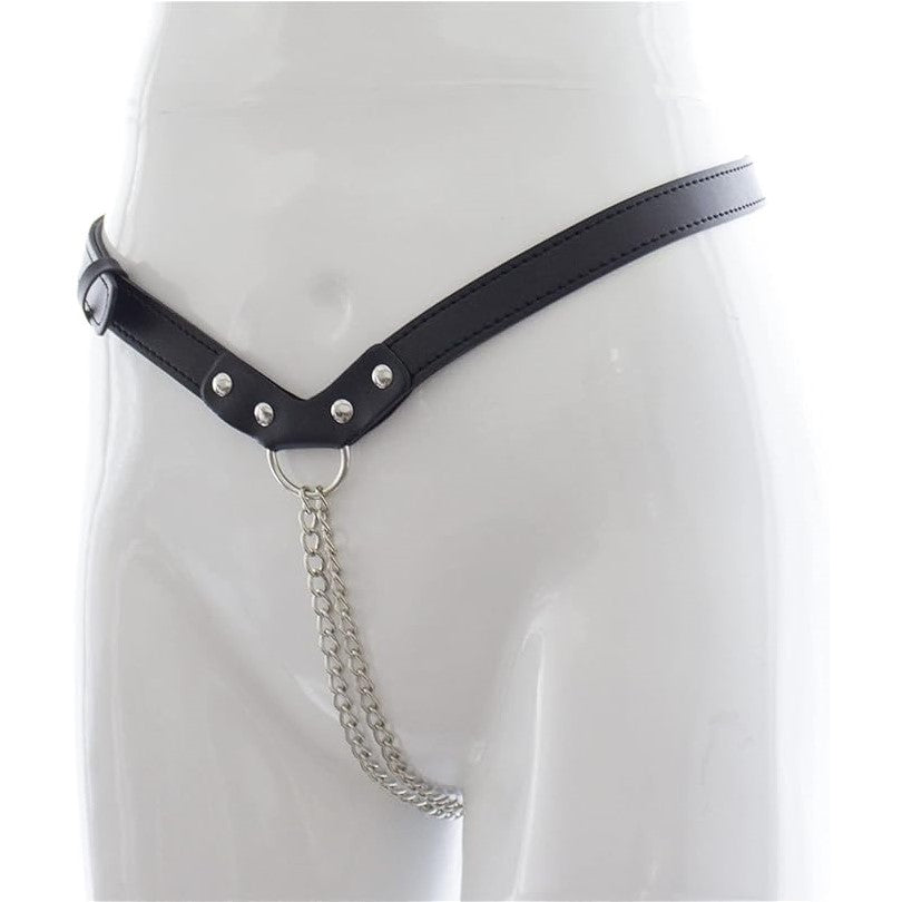 Naughty Toys Chain G-string Chastity Belt - image 2