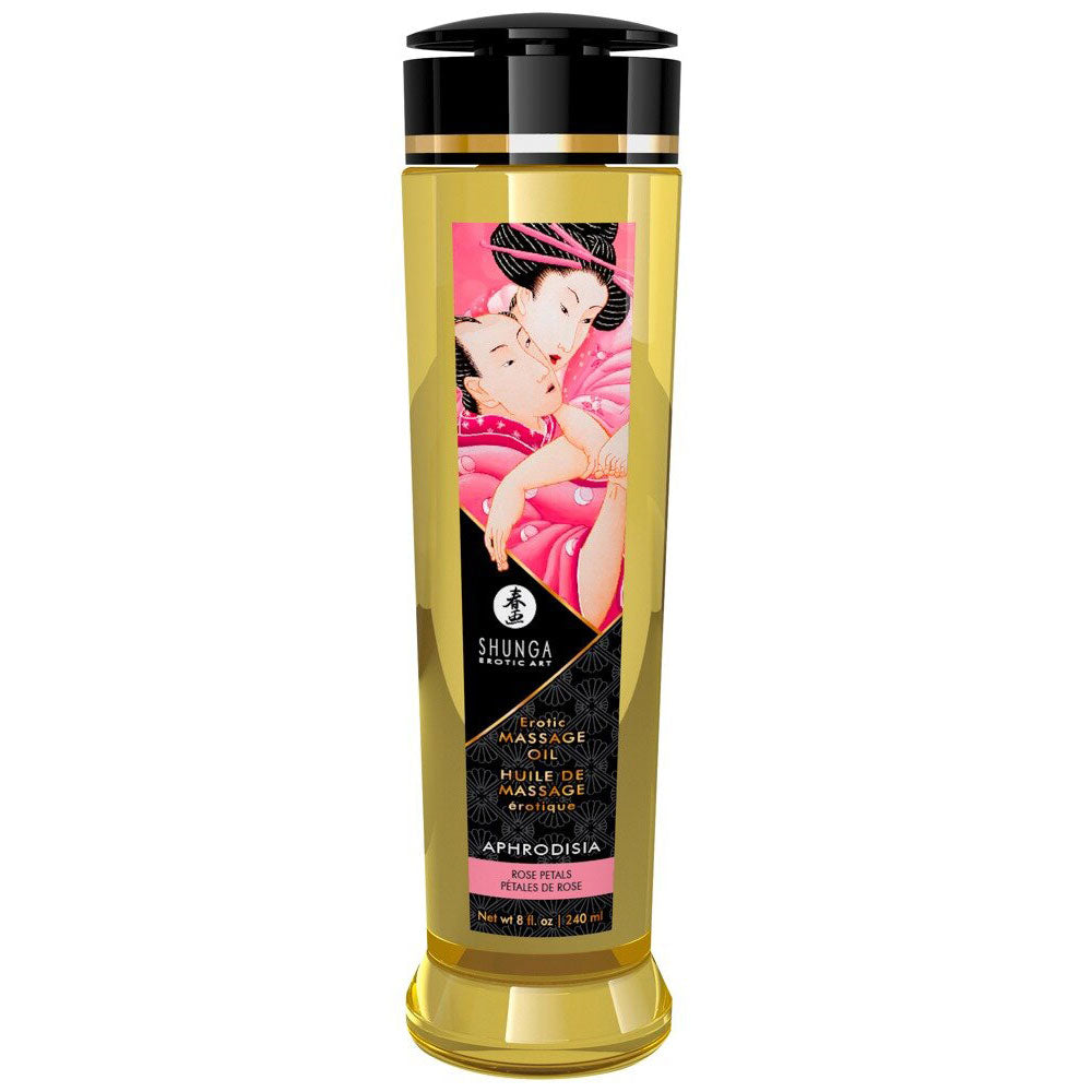 Shunga Aphrodisia Roses Massage Oil 240ml Δευτερεύουσα εικόνα προϊόντος