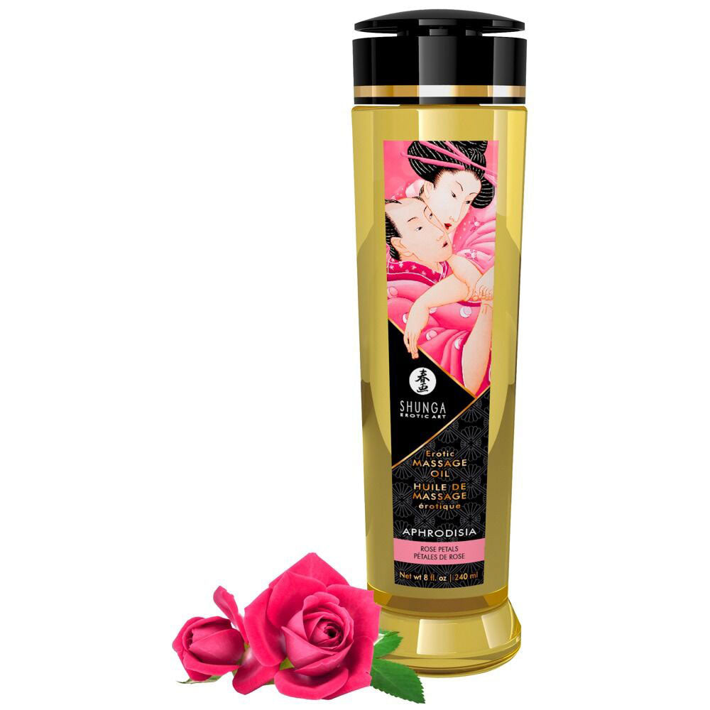 Shunga Aphrodisia Roses Massage Oil 240ml Main image