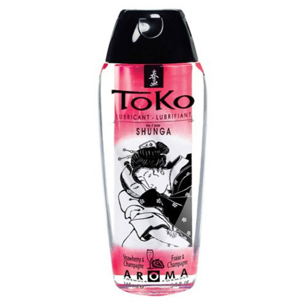 Shunga Toko Strawberry Flavored Water Based Lubricant 165ml Δευτερεύουσα εικόνα προϊόντος