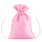 Drawstring Satin Bag Pink 30*10cm - image 2