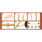 Naughty Toys Detacahable Spreader Bar 90 cm - image 4