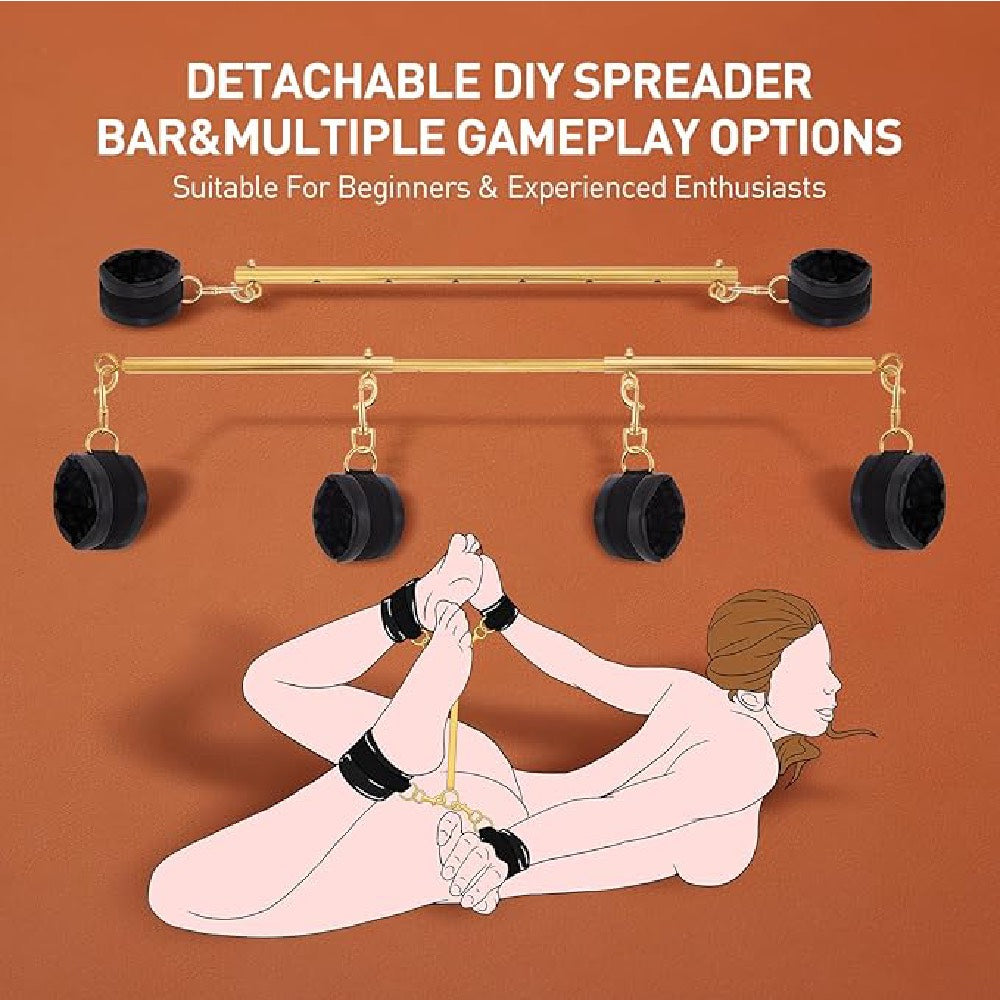 Naughty Toys Detacahable Spreader Bar 90 cm - image 9