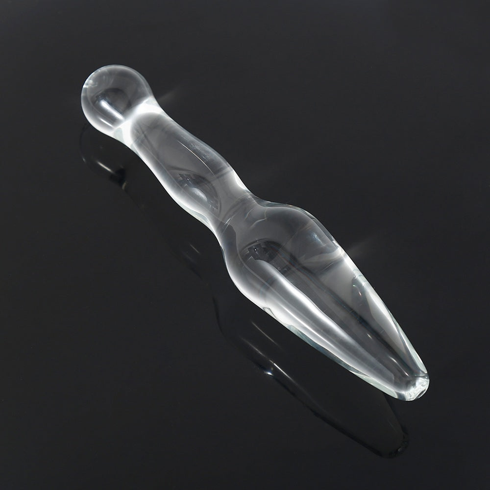 Naughty Toys Sensual Glass Butt Plug dong Κύρια εικόνα προϊόντος