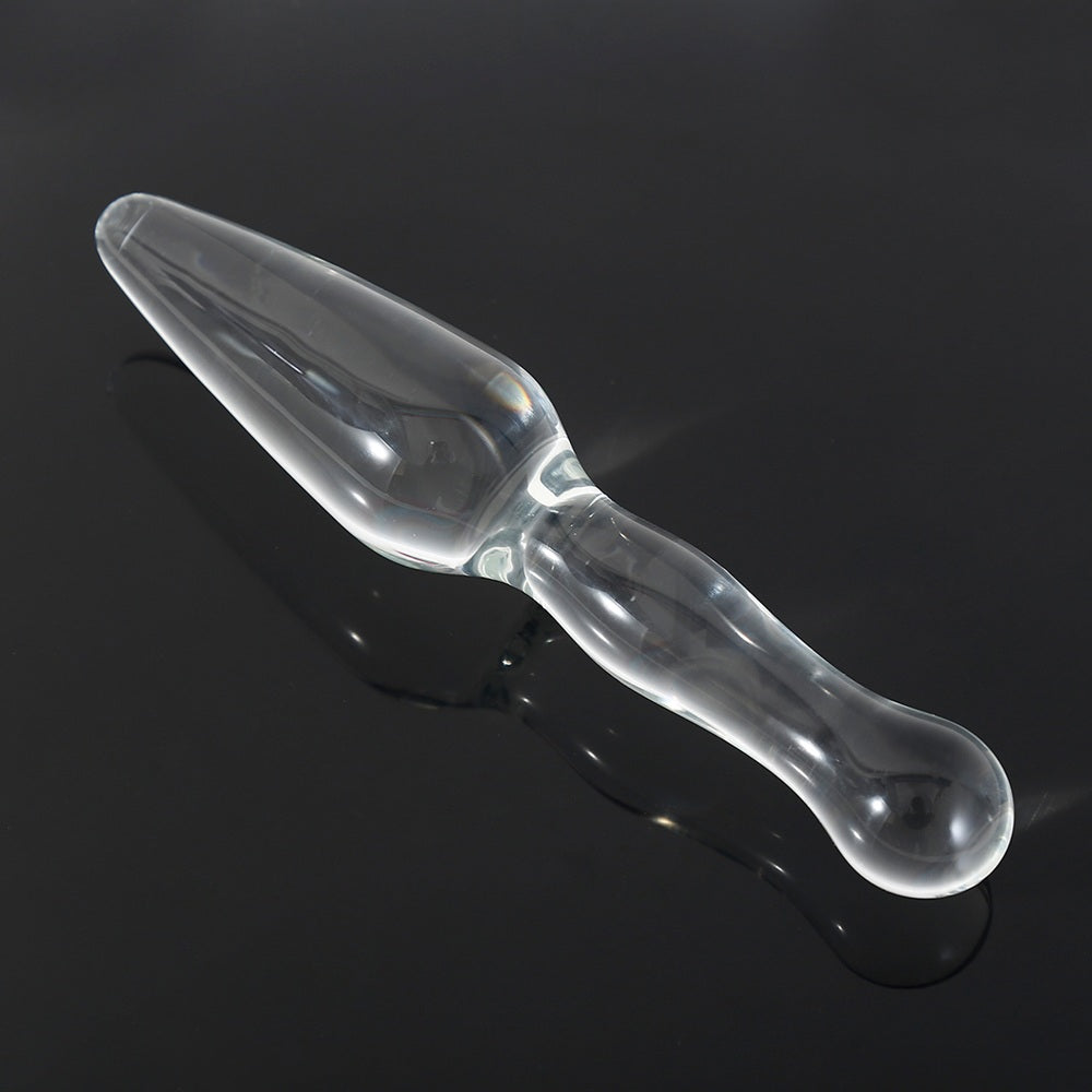 Naughty Toys Sensual Glass Butt Plug dong Δευτερεύουσα εικόνα προϊόντος