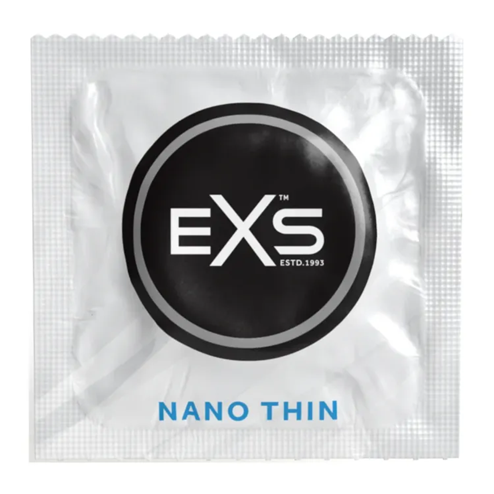 EXS NANO Thin Condoms 3 Pack Κύρια εικόνα προϊόντος