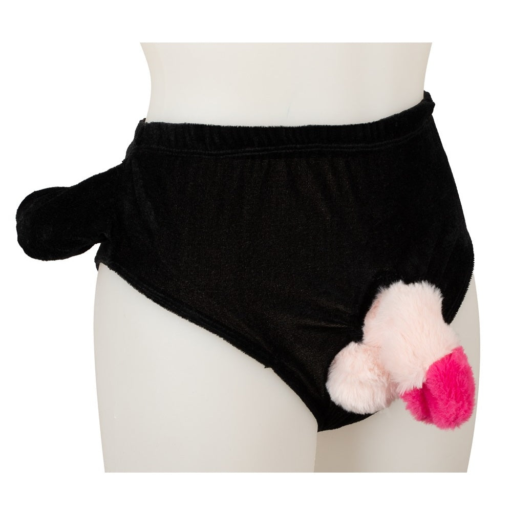 Briefs with a movable plush penis - image 5