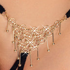 Cottelli luxurious crotchless black string
