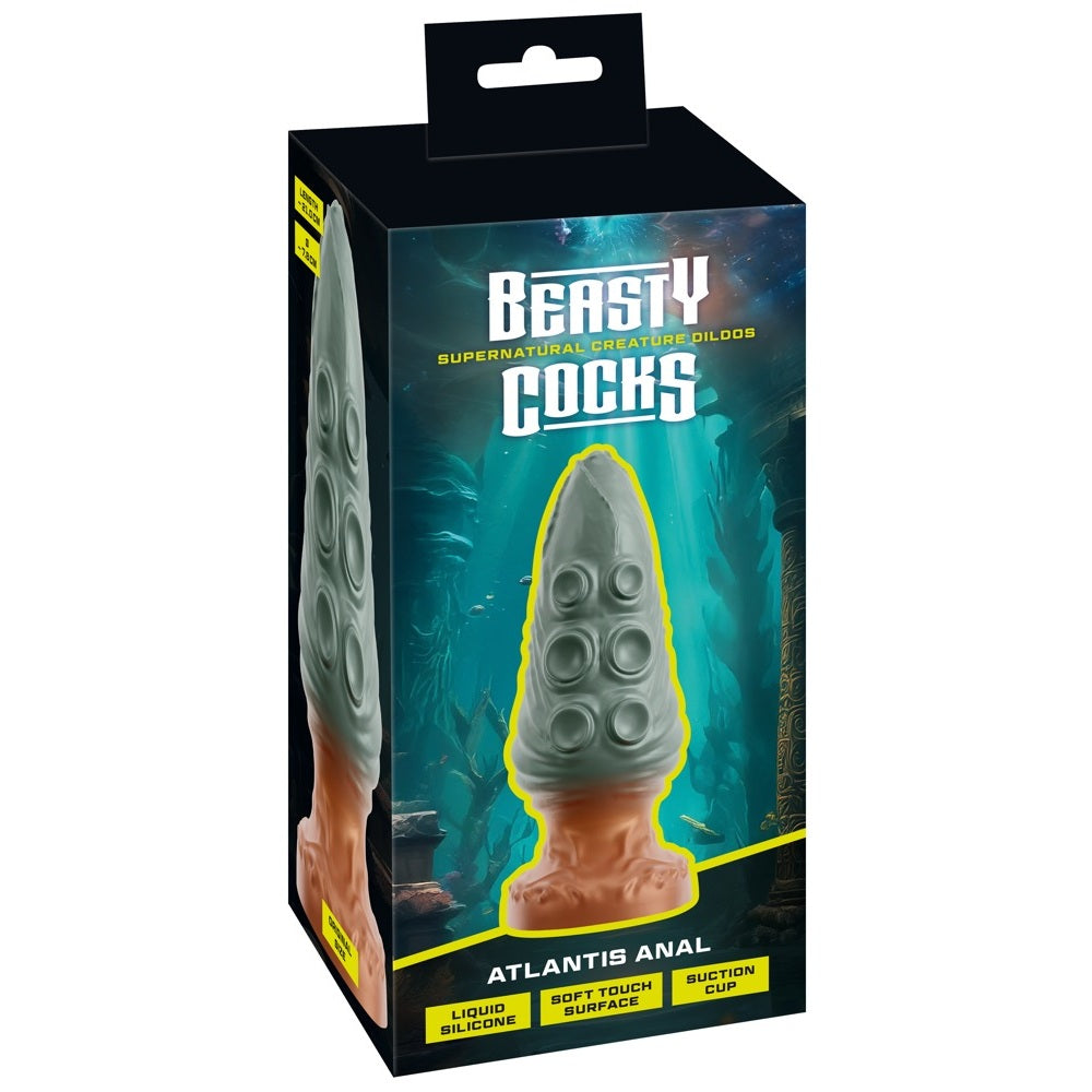 Beasty Cocks Butt Plug Atlantis Anal Δευτερεύουσα εικόνα προϊόντος