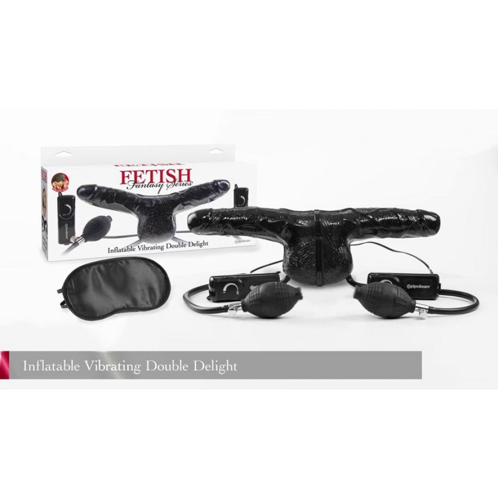 Inflatable Vibrating Double Delight