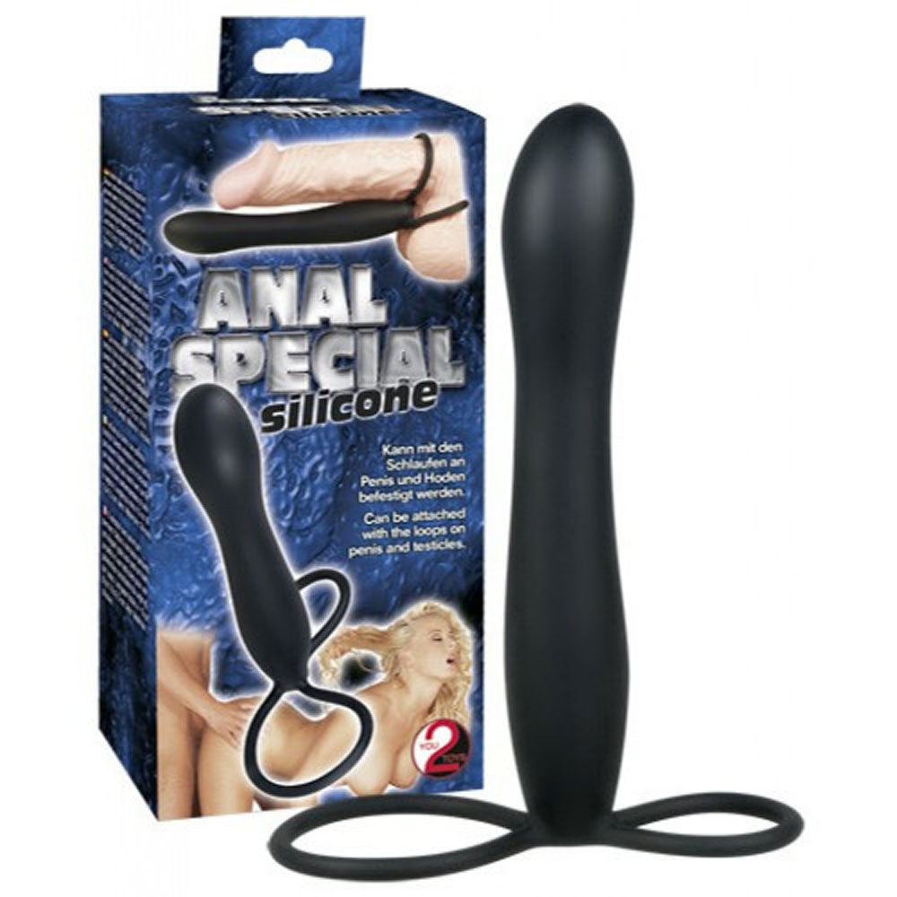 Cock and Balls Anal Special Silicone Attachment Κύρια εικόνα προϊόντος